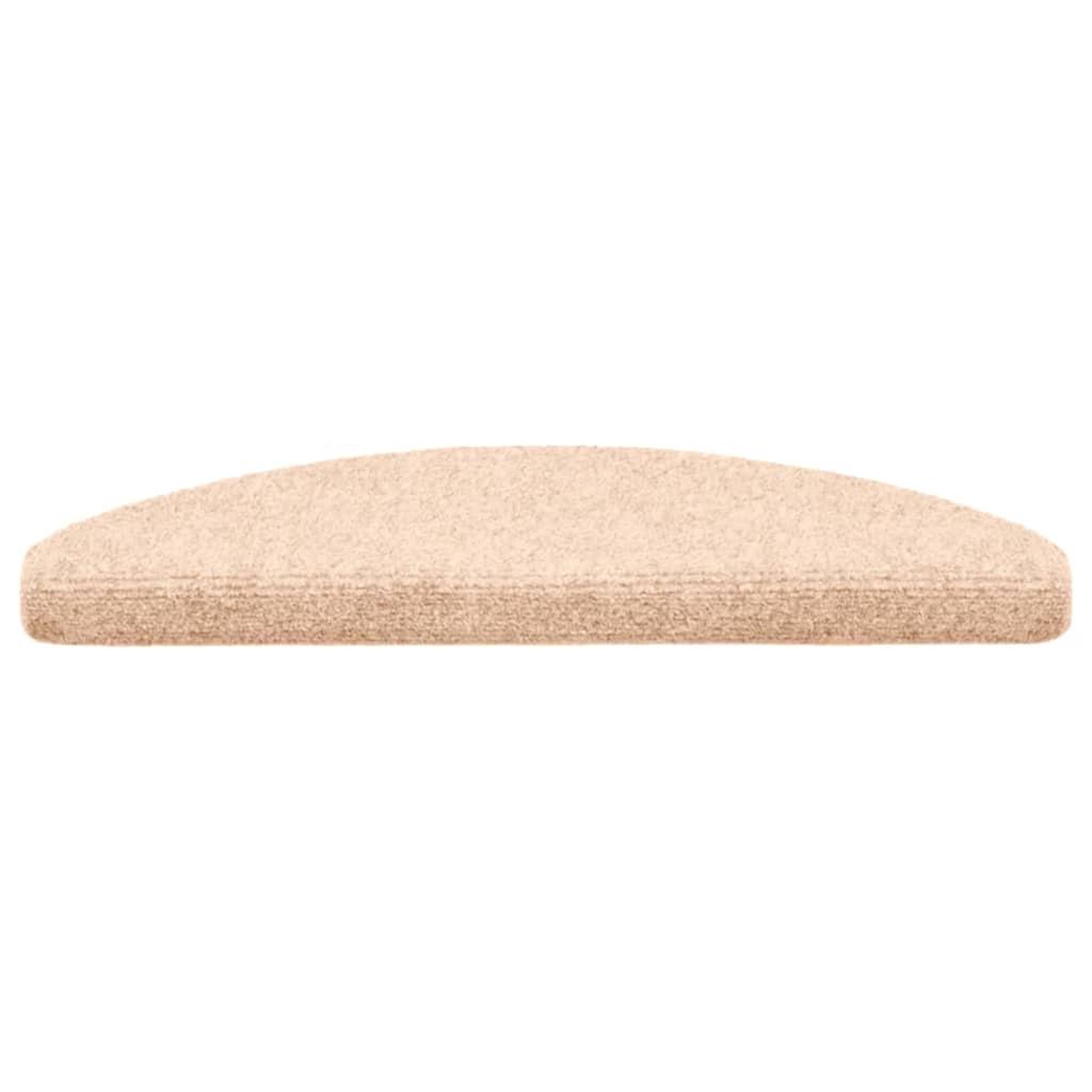 Voir la diapositive 3 : VIDAXL Tapis d'escalier autocollant 30 pcs creme 65x21x4 cm