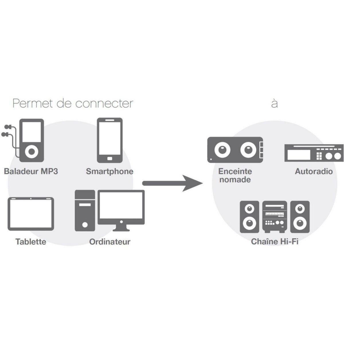 ESSENTIEL B Câble Jack 1m50 Nylon Cross