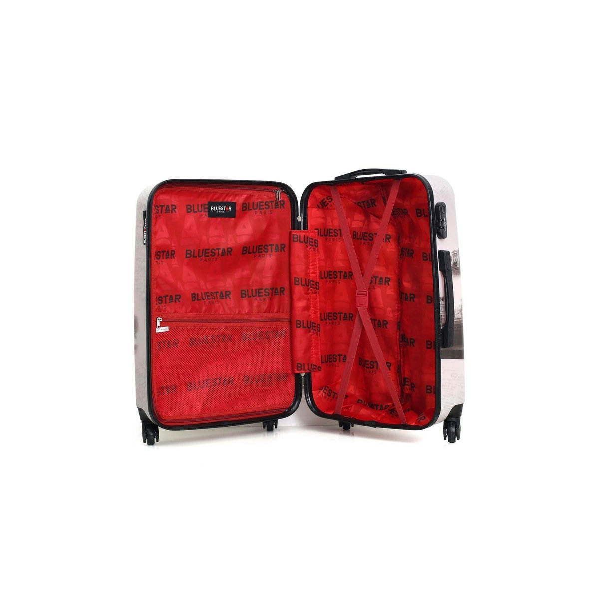 BLUESTAR BLUESTAR - Valise Weekend DOVER 65 cm 4 Roues