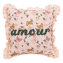 Voir la diapositive 1 : Atmosphera Kids Coussin Enfant Amour  Alina  40x40cm Rose
