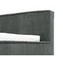 Voir la diapositive 6 : BEST MOBILIER Swan - lit coffre - 180x200 cm - sommier inclus - en velours côtelé grosses côtes