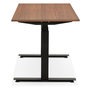 Voir la diapositive 3 : Paris Prix Bureau Design Réglable  Électrique  140cm Noyer & Noir