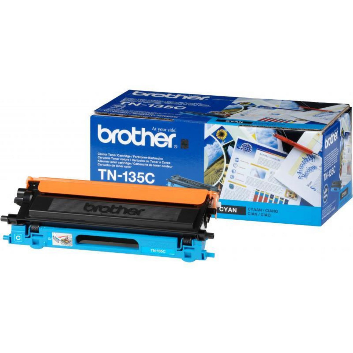 Brother Brother Toner TN-135 TN135 Cyan 4k (TN135C)