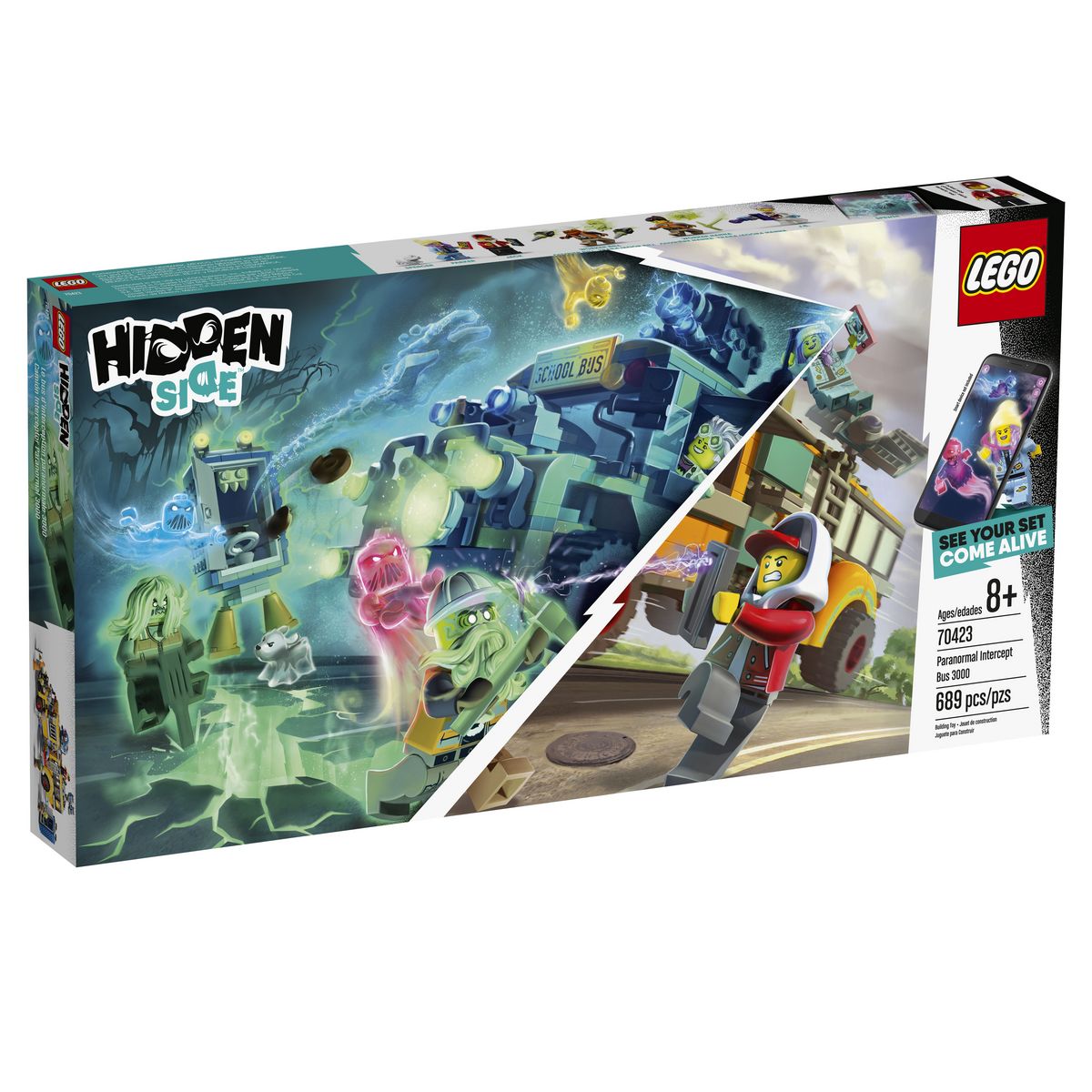 LEGO Hidden Side 70423 - Le bus scolaire paranormal