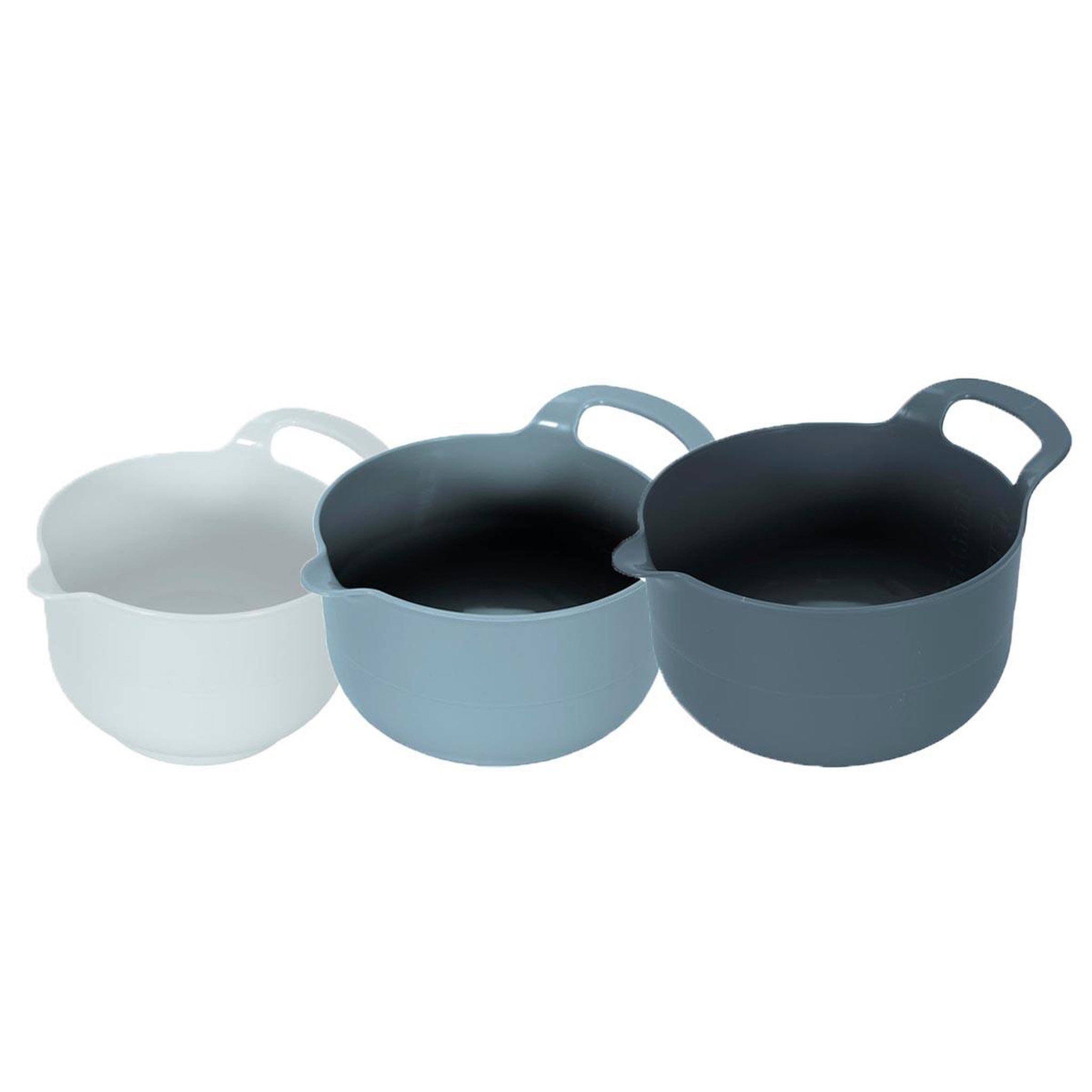 Lily Cook Lot de 3 bols pâtissiers  mélangeur  18cm bleu