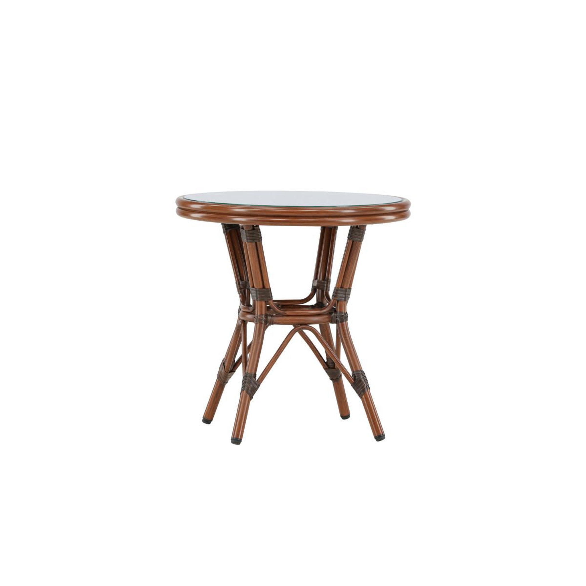 Voir la diapositive 5 : Paris Prix Table d'Appoint de Jardin  Sagres  60cm Marron