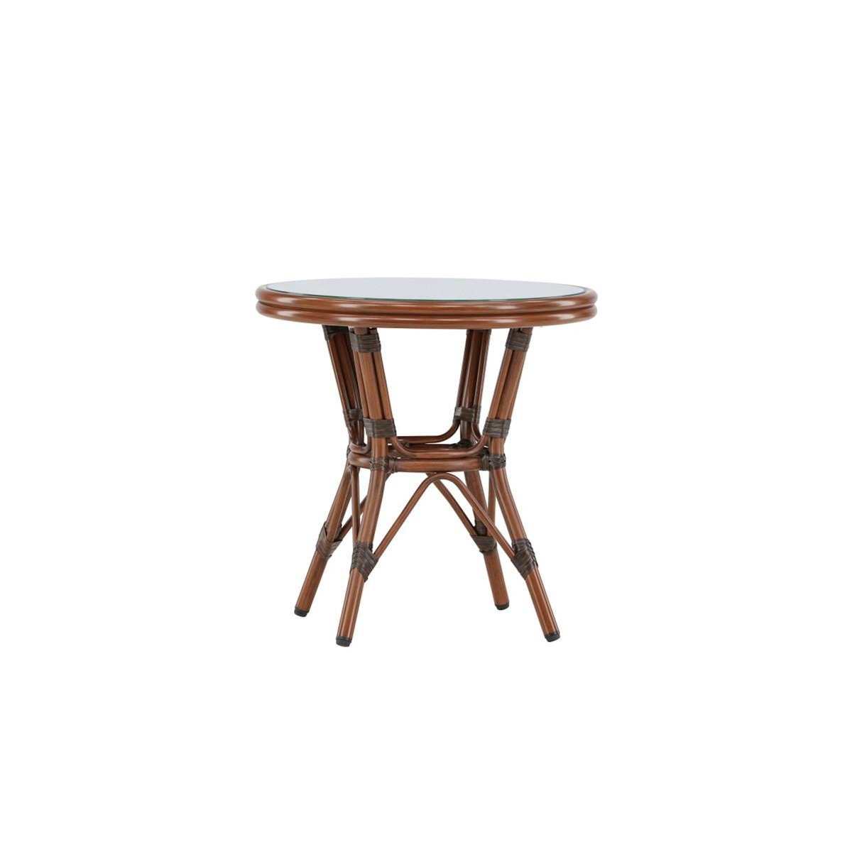 Paris Prix Table d'Appoint de Jardin  Sagres  60cm Marron