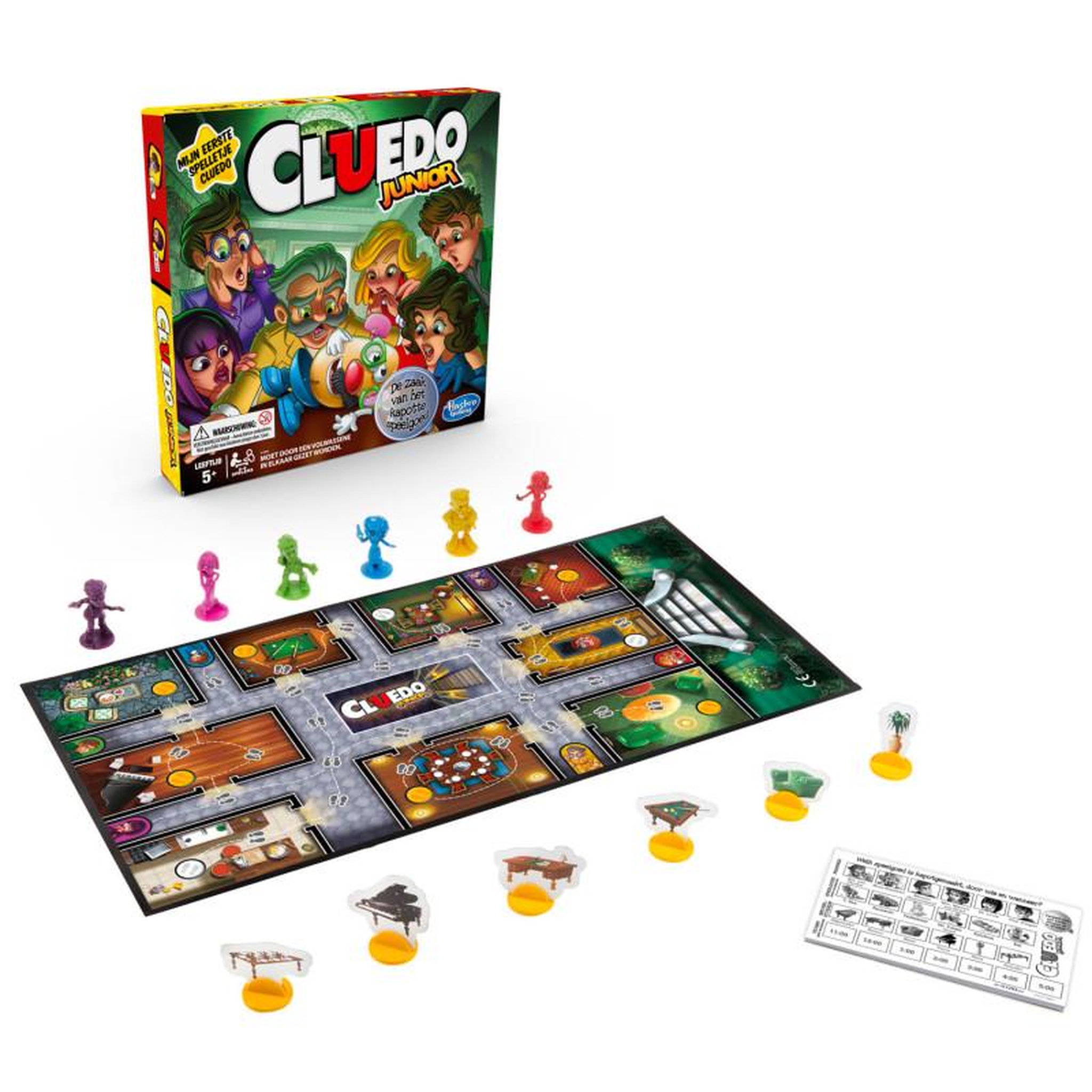 Voir la diapositive 2 : HASBRO Hasbro - Cluedo Junior