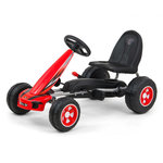 MILLY MALLY Kart à Pédales Sportif Viper Rouge pour Enfants