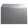 Voir la diapositive 3 : VIDAXL Tente de rangement 300x300 cm Acier Gris