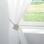Voir la diapositive 2 : Paris Prix Embrasse de Rideau Aimantée  Hope  43cm Blanc