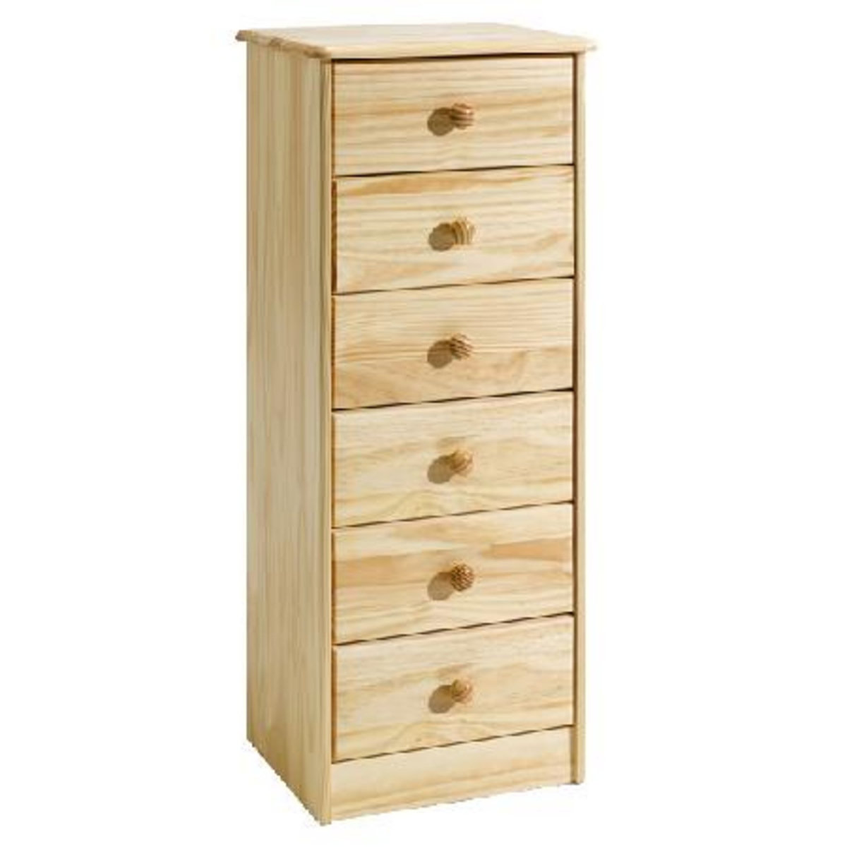 Chiffonnier en pin vernis naturel - RONDO