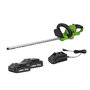 Voir la diapositive 1 : VITO Garden Taille Haies sans fil 20V Lame 51Cm + 2 Batteries lithium 2.0Ah + Chargeur Rapide VITO