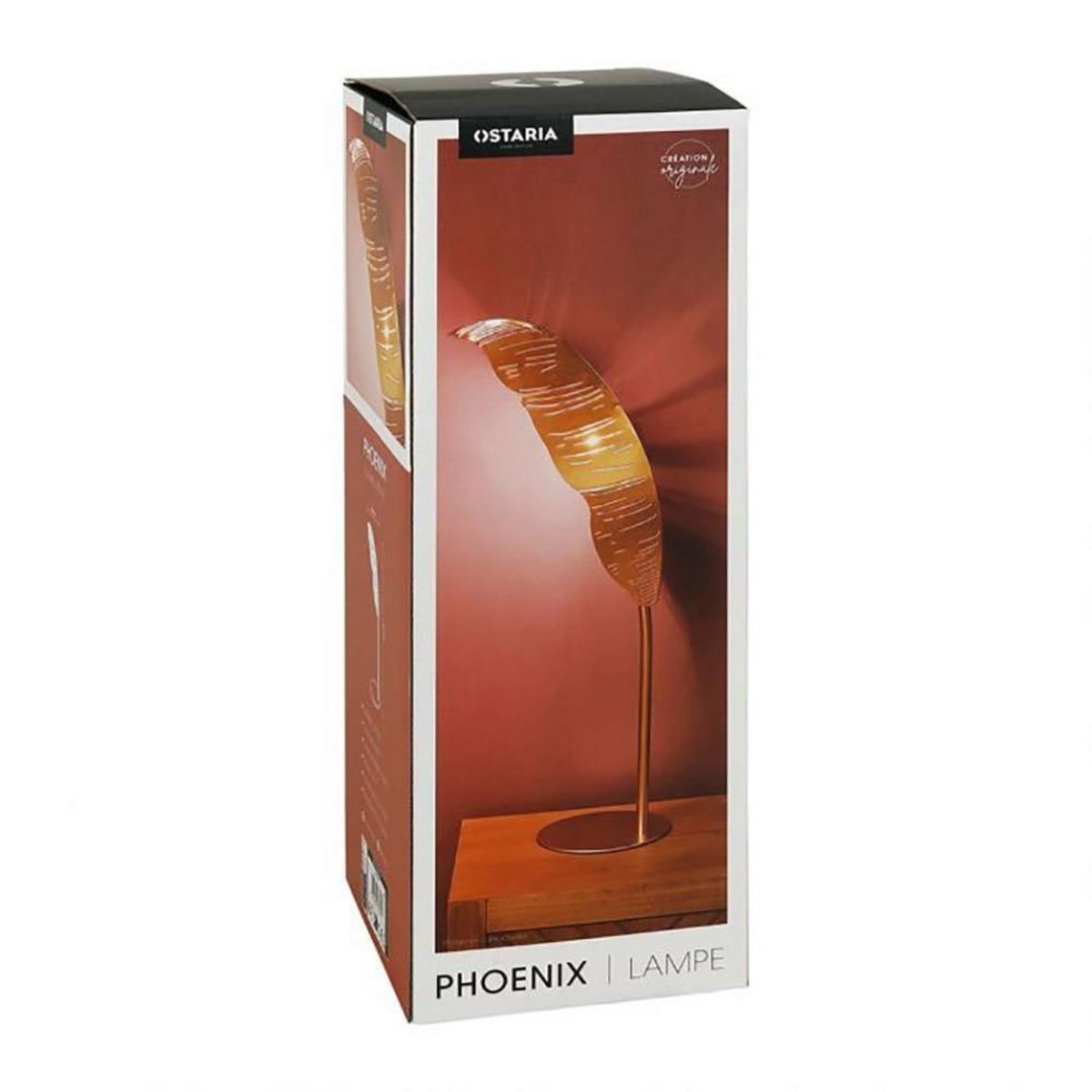 OSTARIA Lampe métal Phoenix H64