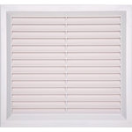 CENTRALE BRICO Grille d'aération abs naturel, L.24 x l.26 cm