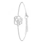SC CRYSTAL Bracelet fleur par SC Crystal orné d'un véritable diamant blanc