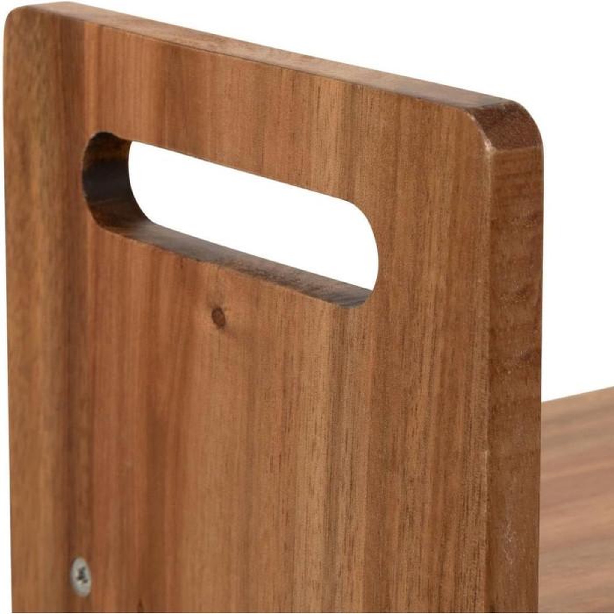 Voir la diapositive 3 : FIVE Étagère & Porte Essuie-Tout  2 en 1  33cm Marron