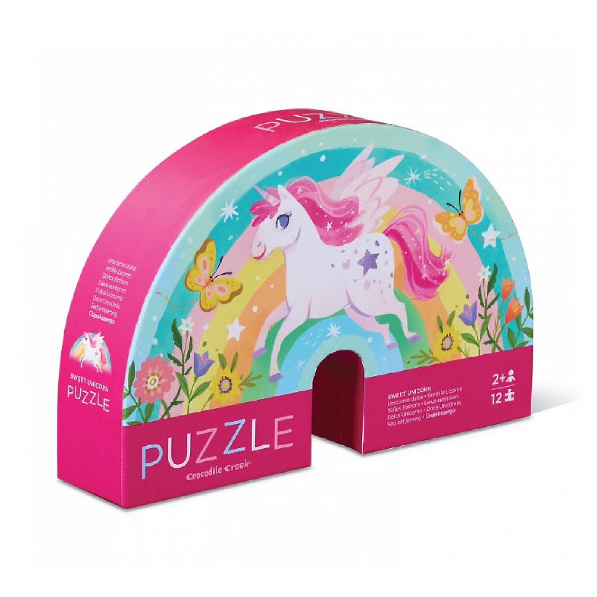 CROCODILE CREEK Puzzle 12 pcs Mini sweet unicorn