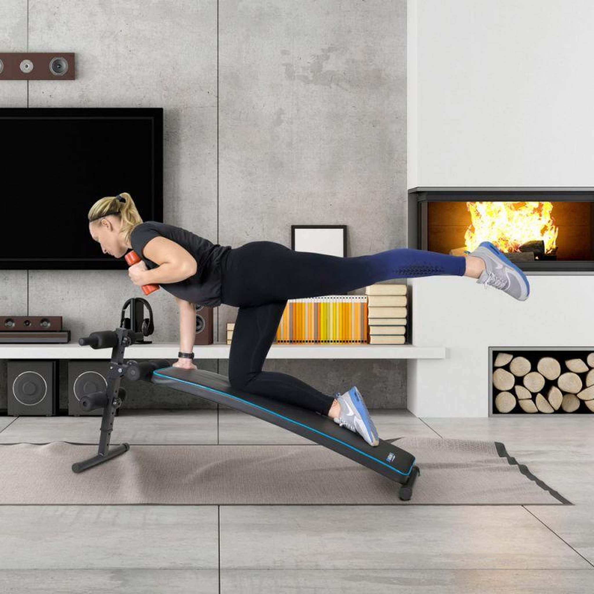 Voir la diapositive 2 : SPARRAW Banc de Musculation APOLLON Appareil de fitness multifonction avec Hauteur d'inclinaison réglable - Charge max 110Kg