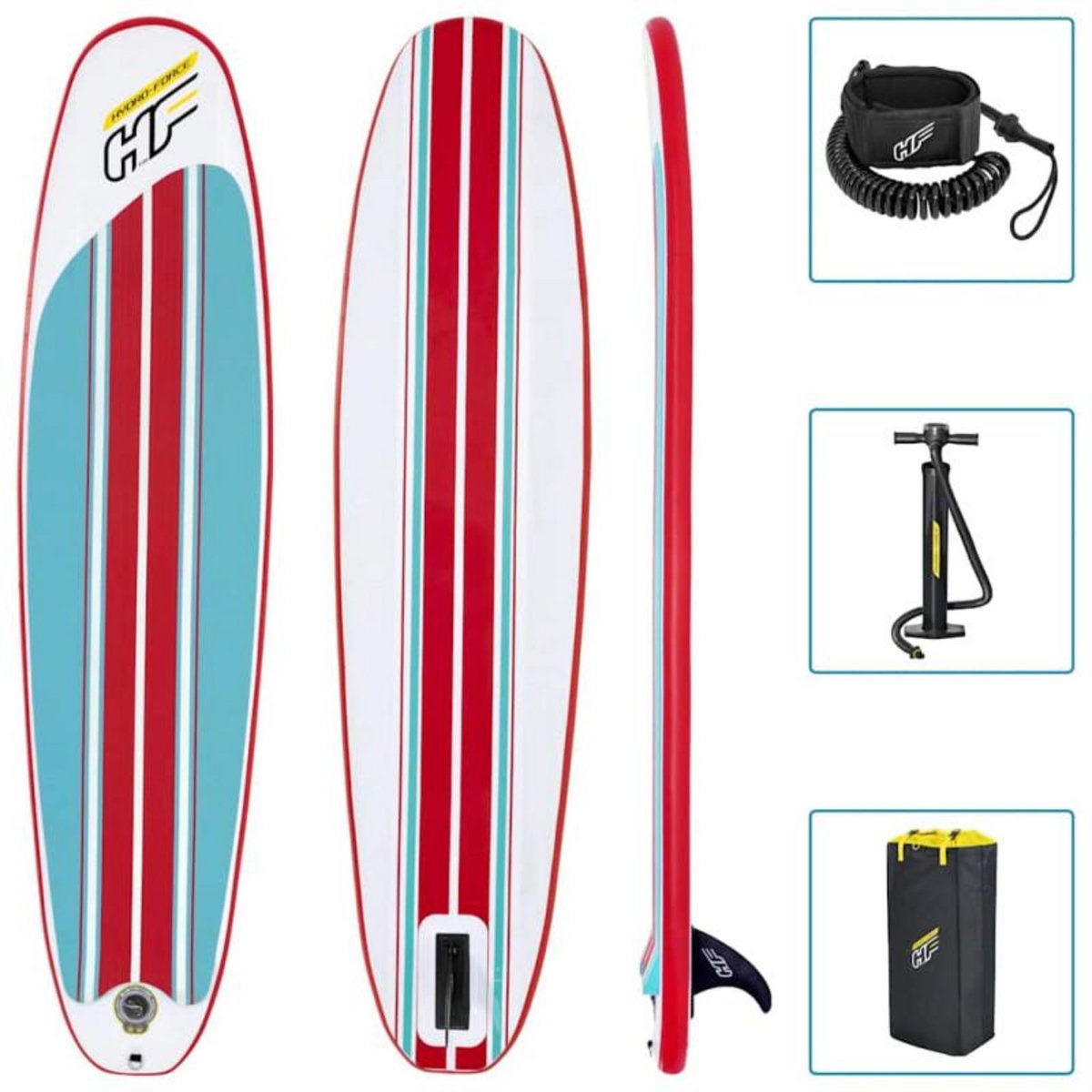 BESTWAY Bestway SUP gonflable Hydro Force Compact Surf 8 243x57x7 cm