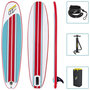 Voir la diapositive 2 : BESTWAY Bestway SUP gonflable Hydro Force Compact Surf 8 243x57x7 cm