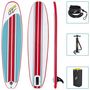 Voir la diapositive 2 : BESTWAY Bestway SUP gonflable Hydro Force Compact Surf 8 243x57x7 cm