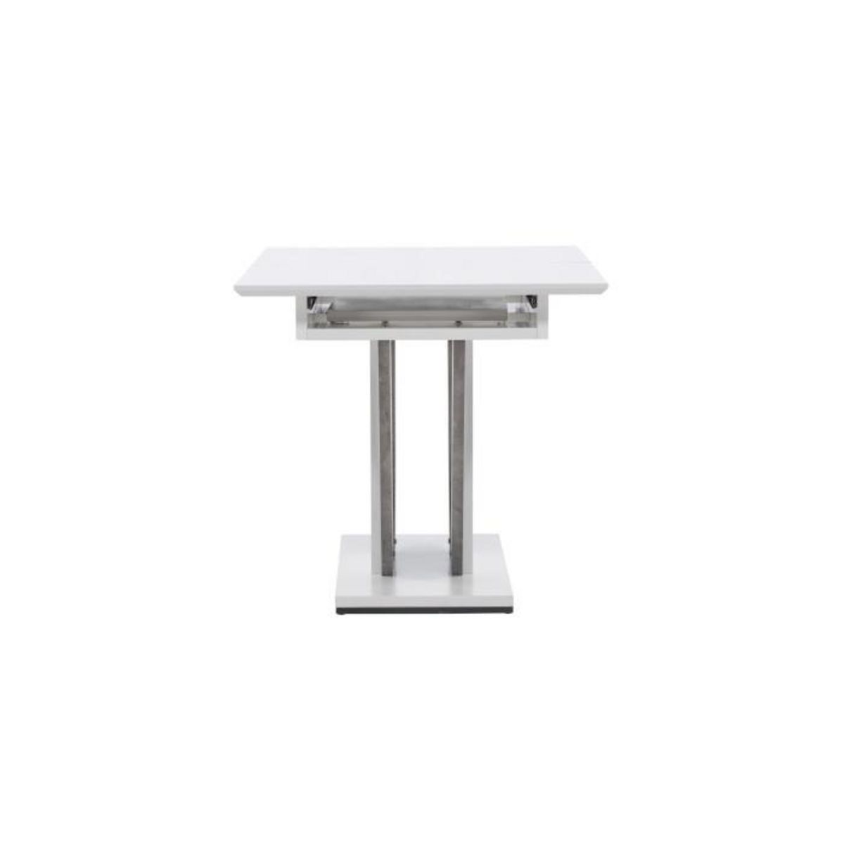 Paris Prix Table à Manger Extensible  Disa  120-160cm Blanc
