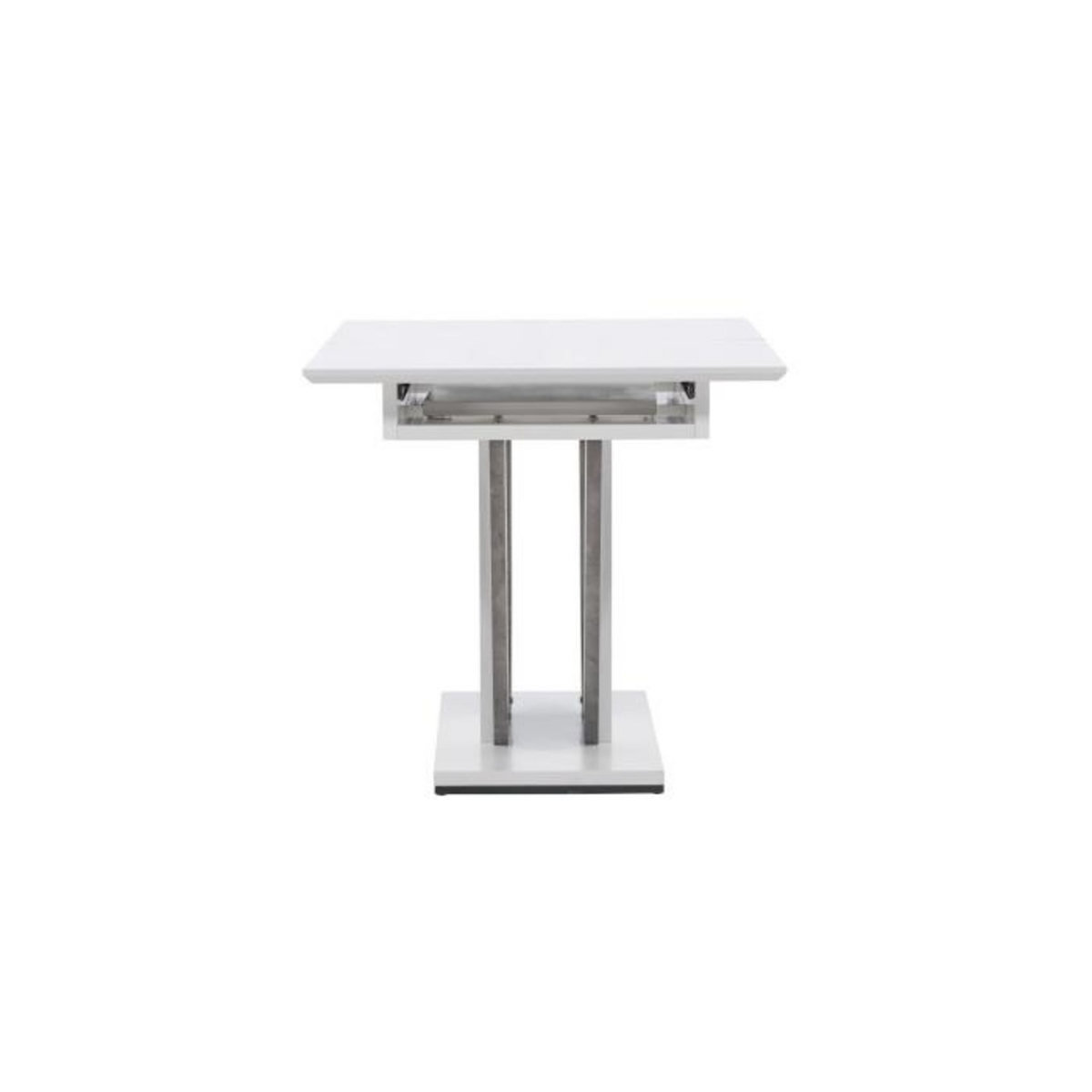 Paris Prix Table à Manger Extensible  Disa  120-160cm Blanc