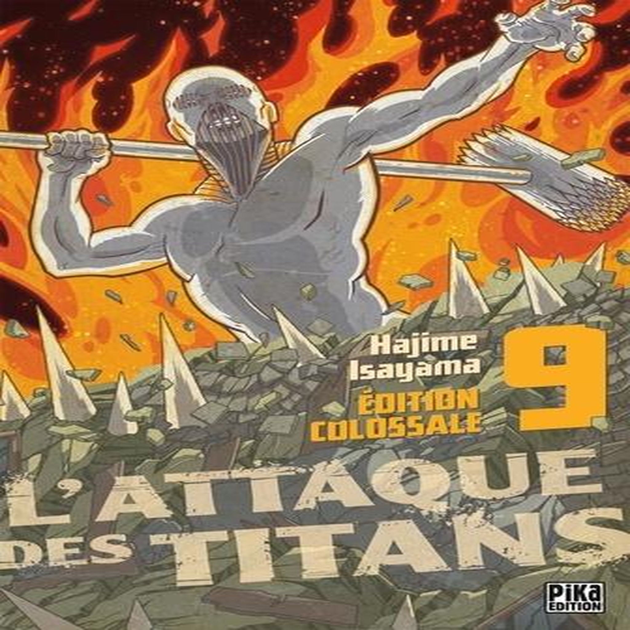 L'ATTAQUE DES TITANS TOME 9 : EDITION COLOSSALE, Isayama Hajime