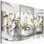 Voir la diapositive 1 : Paris Prix Tableau Imprimé  Blooming Orchids I