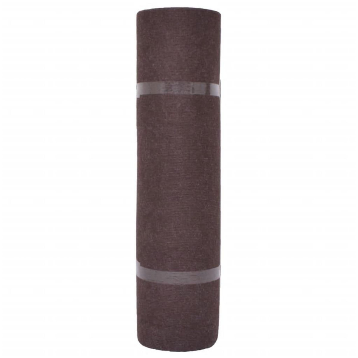 VIDAXL Tapis strie pour exposition 1,2x10 m Marron
