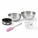ZENKER Set de 5 ustensiles de pâtisserie moule à gâteaux bol spatule pâtisserie et verre doseur Spécial mini Spécial mini Zenker  Spécial mini