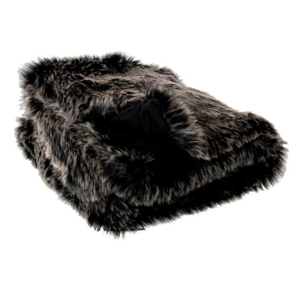 Paris Prix Plaid Imitation Fourrure  Longs  130x180cm Gris