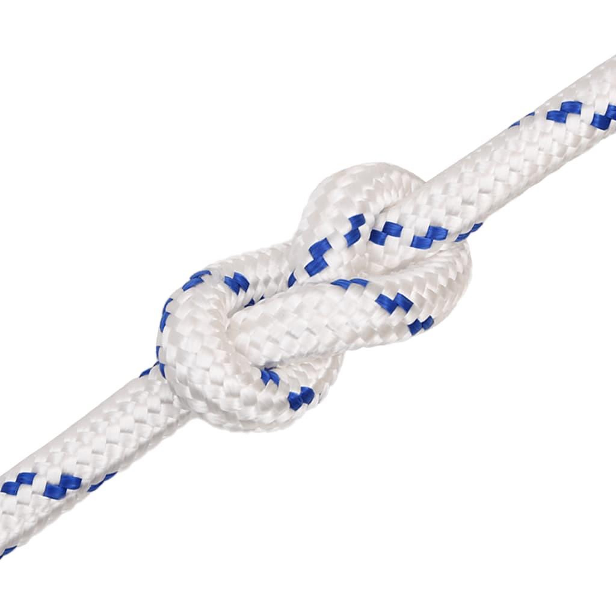 Voir la diapositive 5 : VIDAXL Corde de bateau Blanc 20 mm 50 m Polypropylene