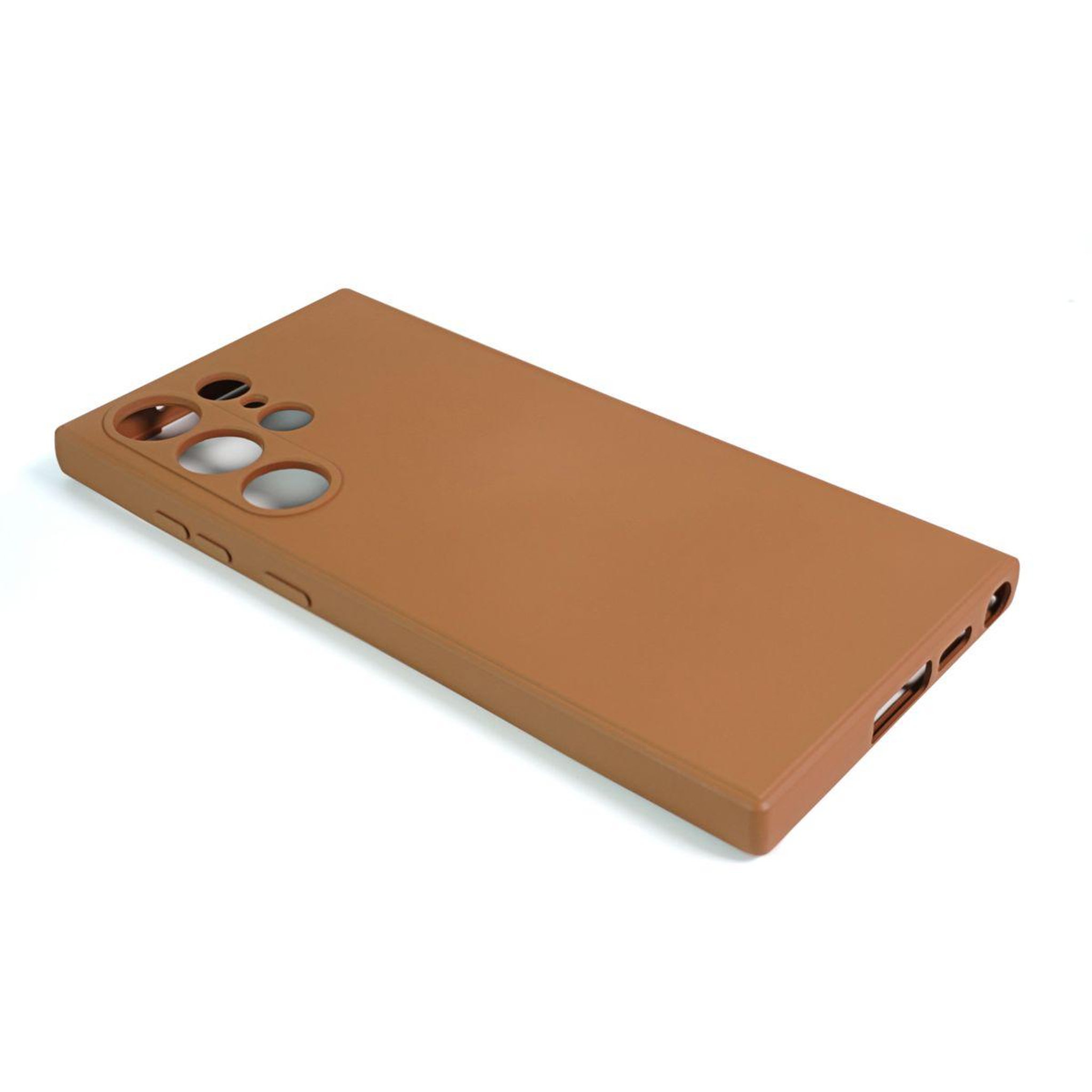 Voir la diapositive 3 : CASYX Coque samsung galaxy s23 ultra terre marron