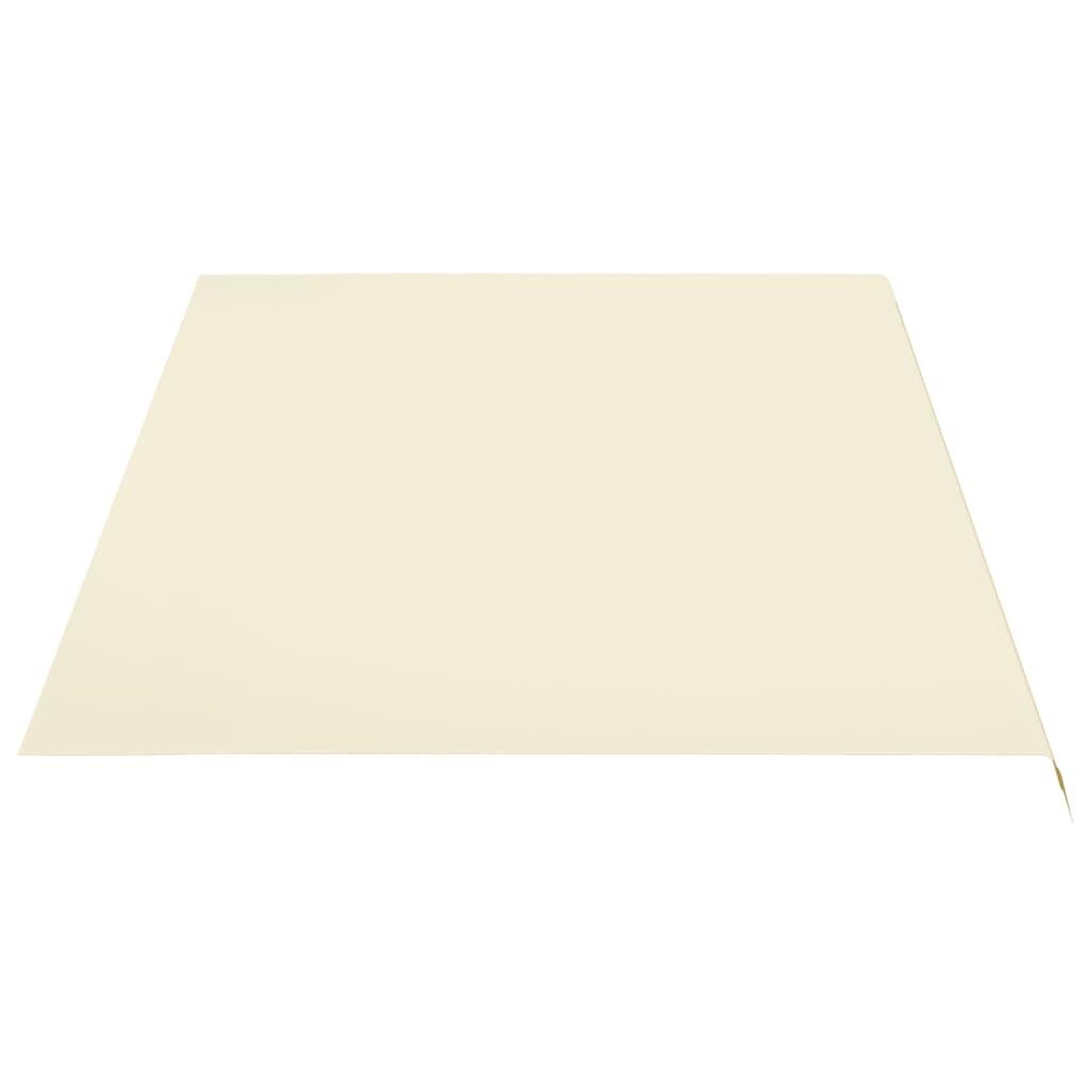 Voir la diapositive 4 : VIDAXL Tissu de remplacement pour auvent Creme 5x3,5 m
