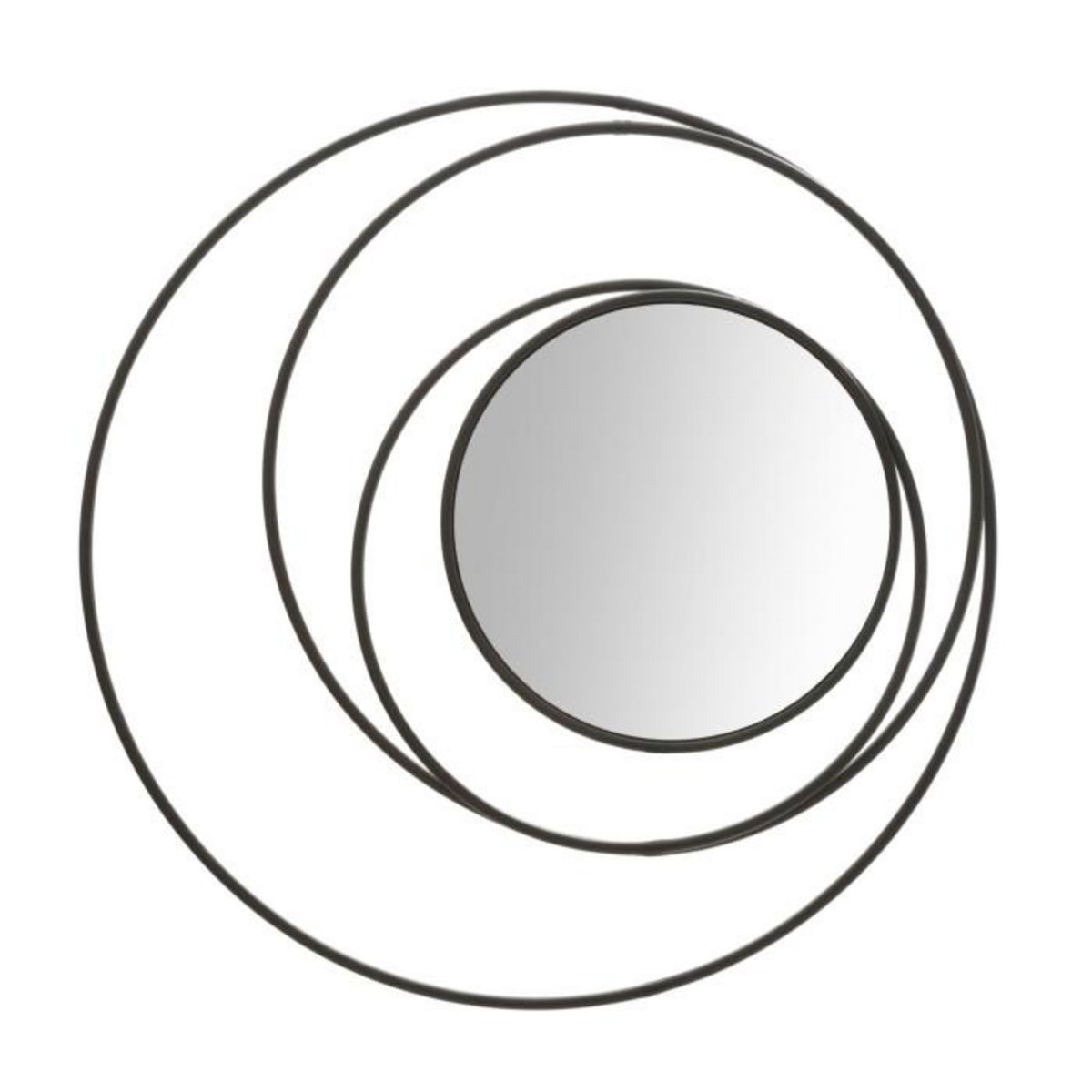 Paris Prix Miroir Mural Design  Industriel  80cm Noir