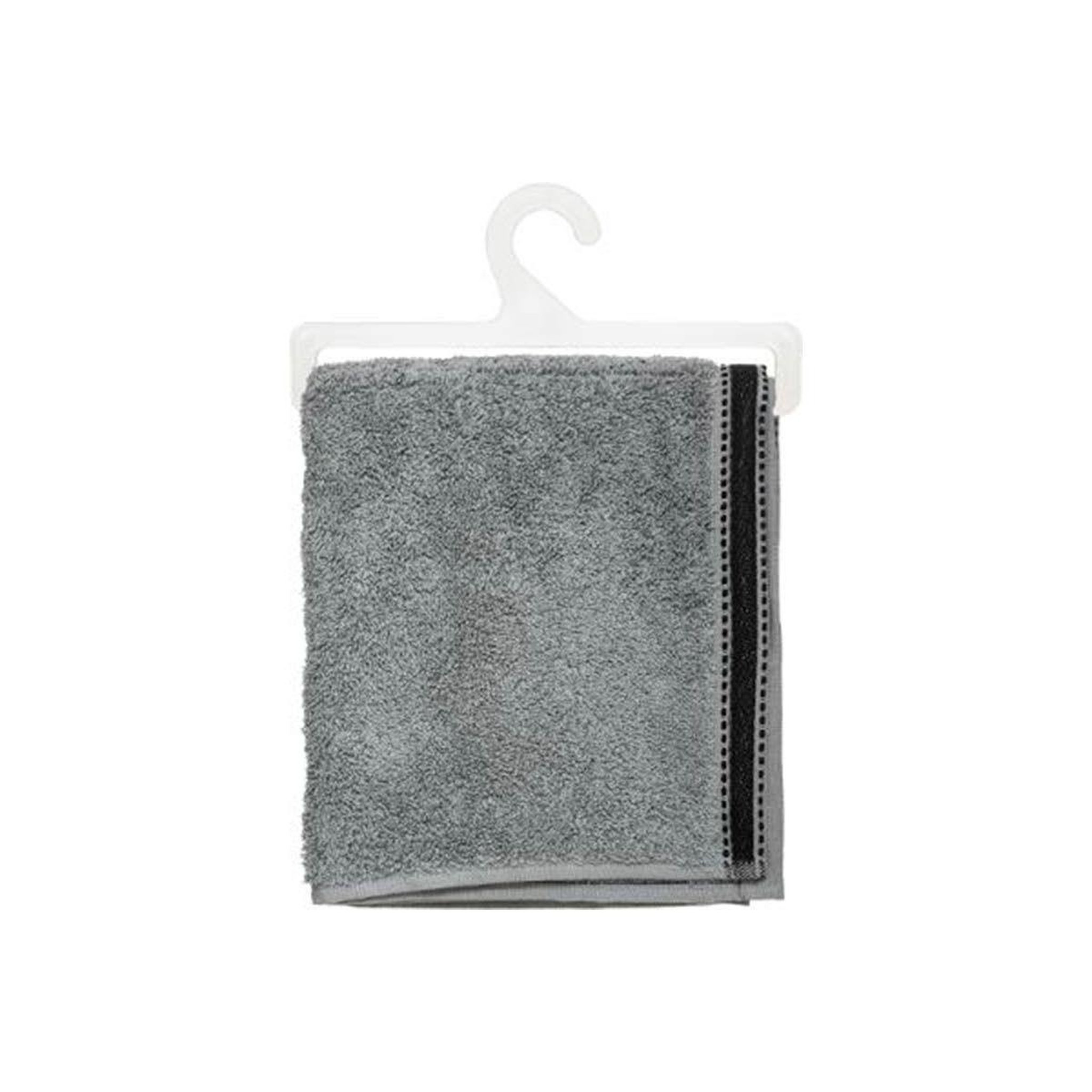 Voir la diapositive 2 : ATMOSPHERA Serviette de toilette  joia  50x90cm gris