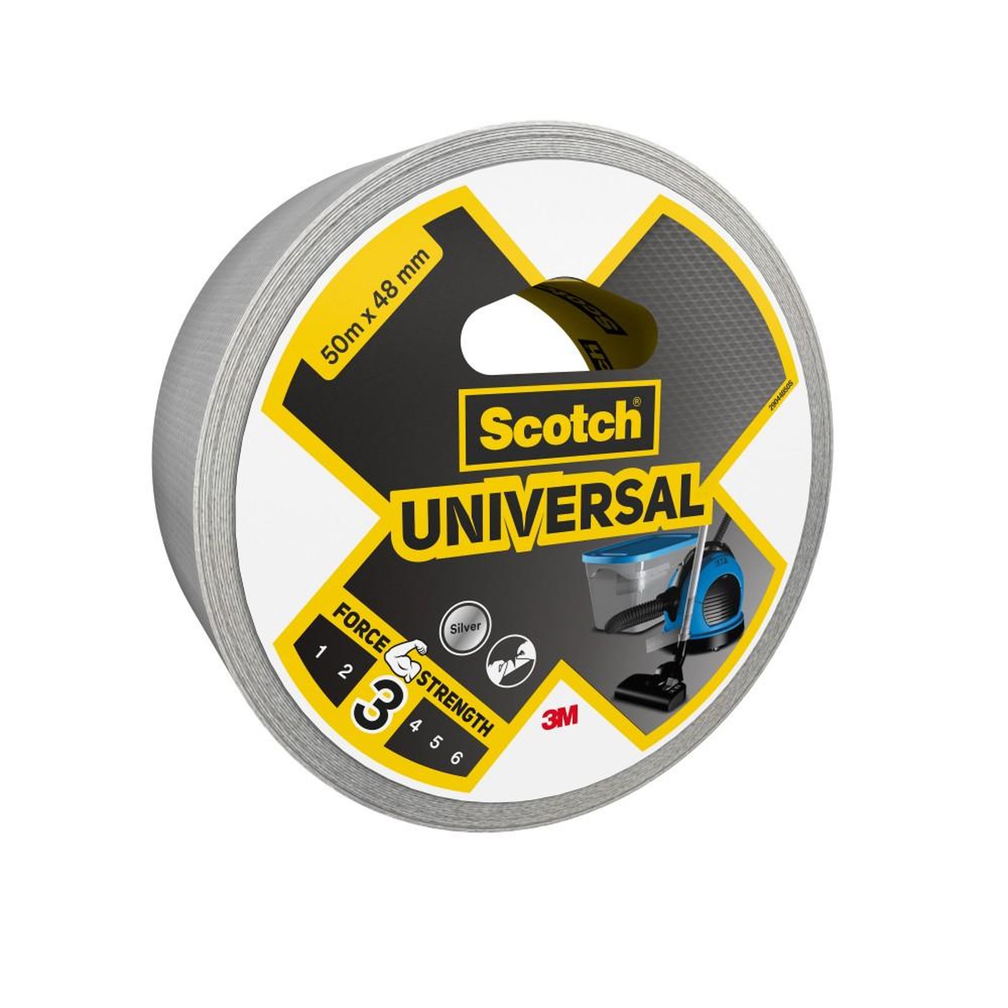 CENTRALE BRICO Adhésif de réparation SCOTCH Universal, une face L.50 m x l.48 mm gris