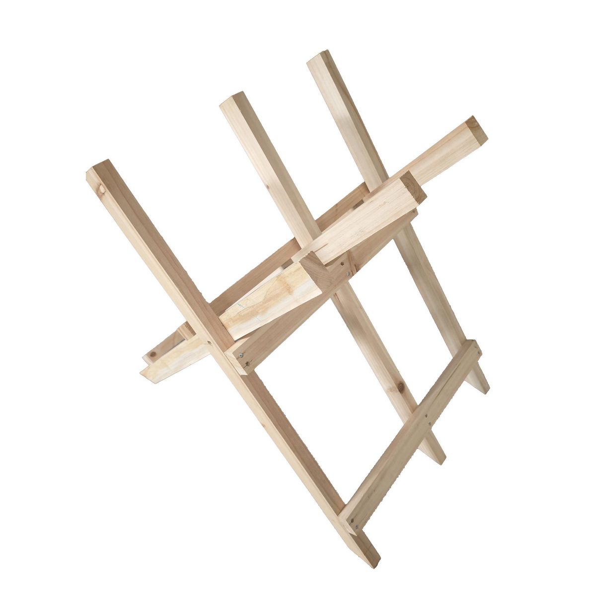 WERKAPRO Chevalet en bois WERKAPRO  à 3 supports pour sciage de bûches