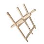 Voir la diapositive 2 : WERKAPRO Chevalet en bois WERKAPRO  à 3 supports pour sciage de bûches