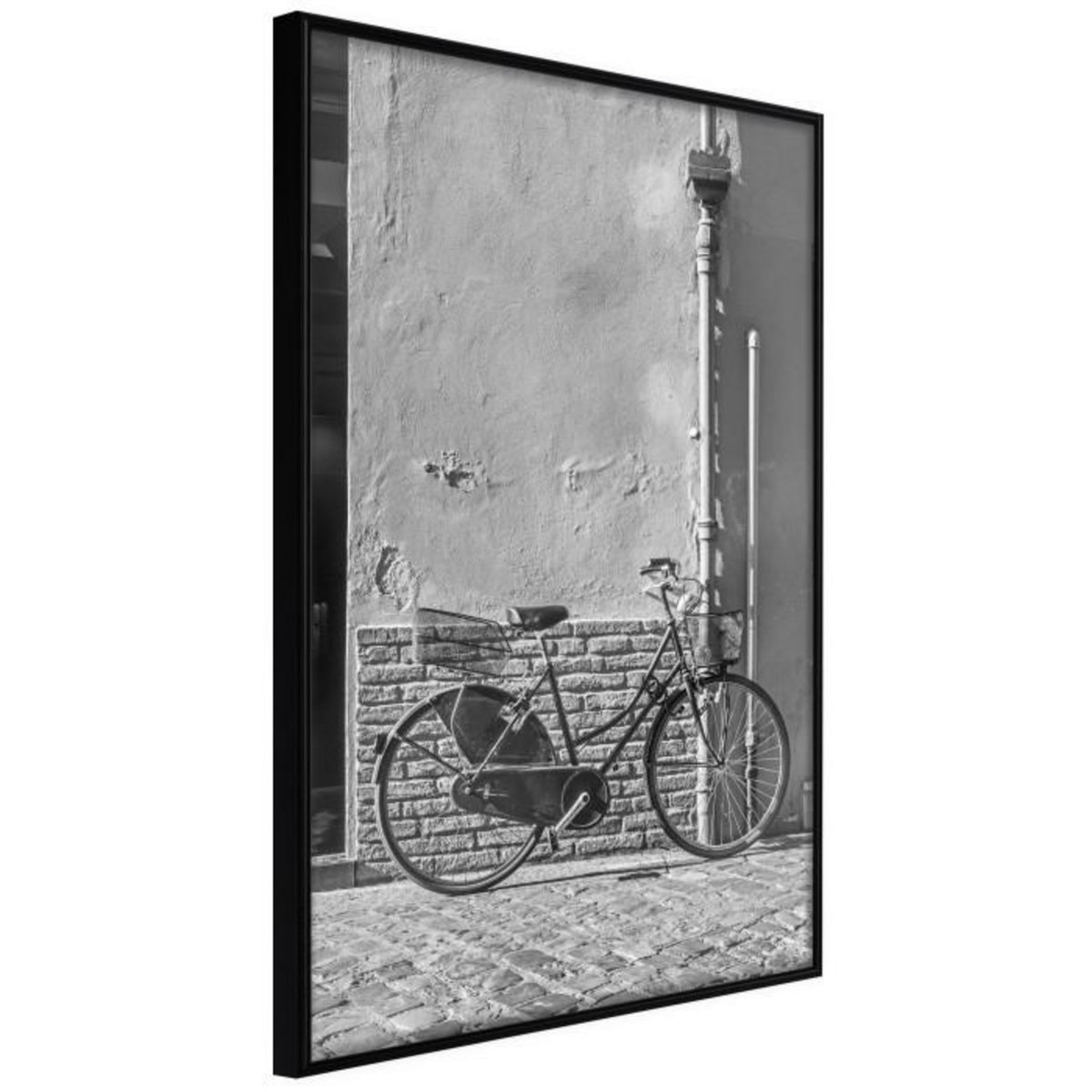 Paris Prix Affiche Murale Encadrée  Bicycle with Black Tires