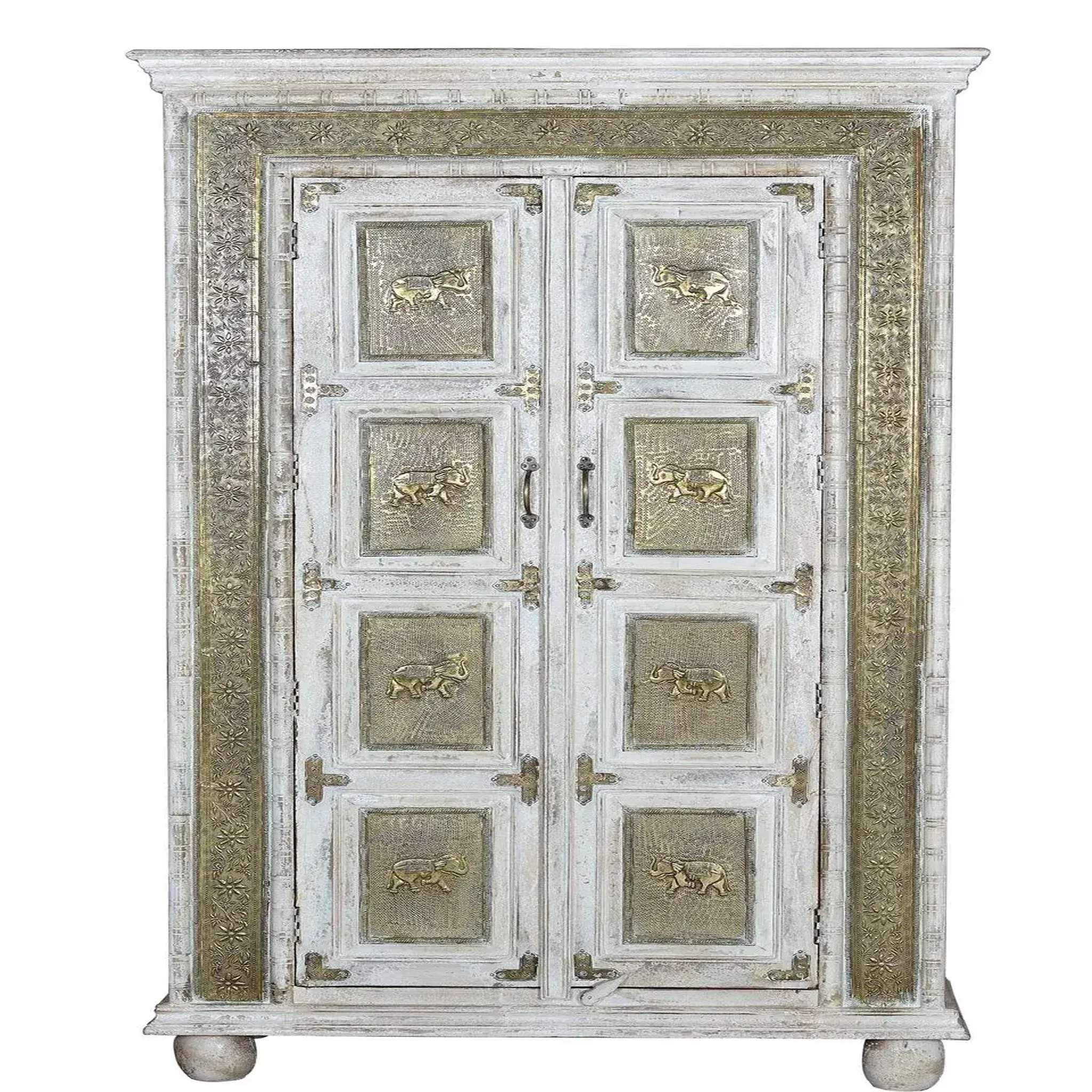 GINER Y COLOMER SL Armoire en bois de manguier 95cm style rustique artisanal