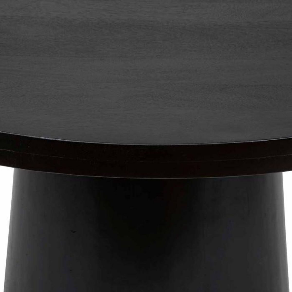 ATMOSPHERA Table à Manger en Bois  Boki  120cm Noir