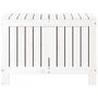 Voir la diapositive 5 : VIDAXL Boîte de rangement de jardin Blanc 76x42,5x54 cm Bois de pin