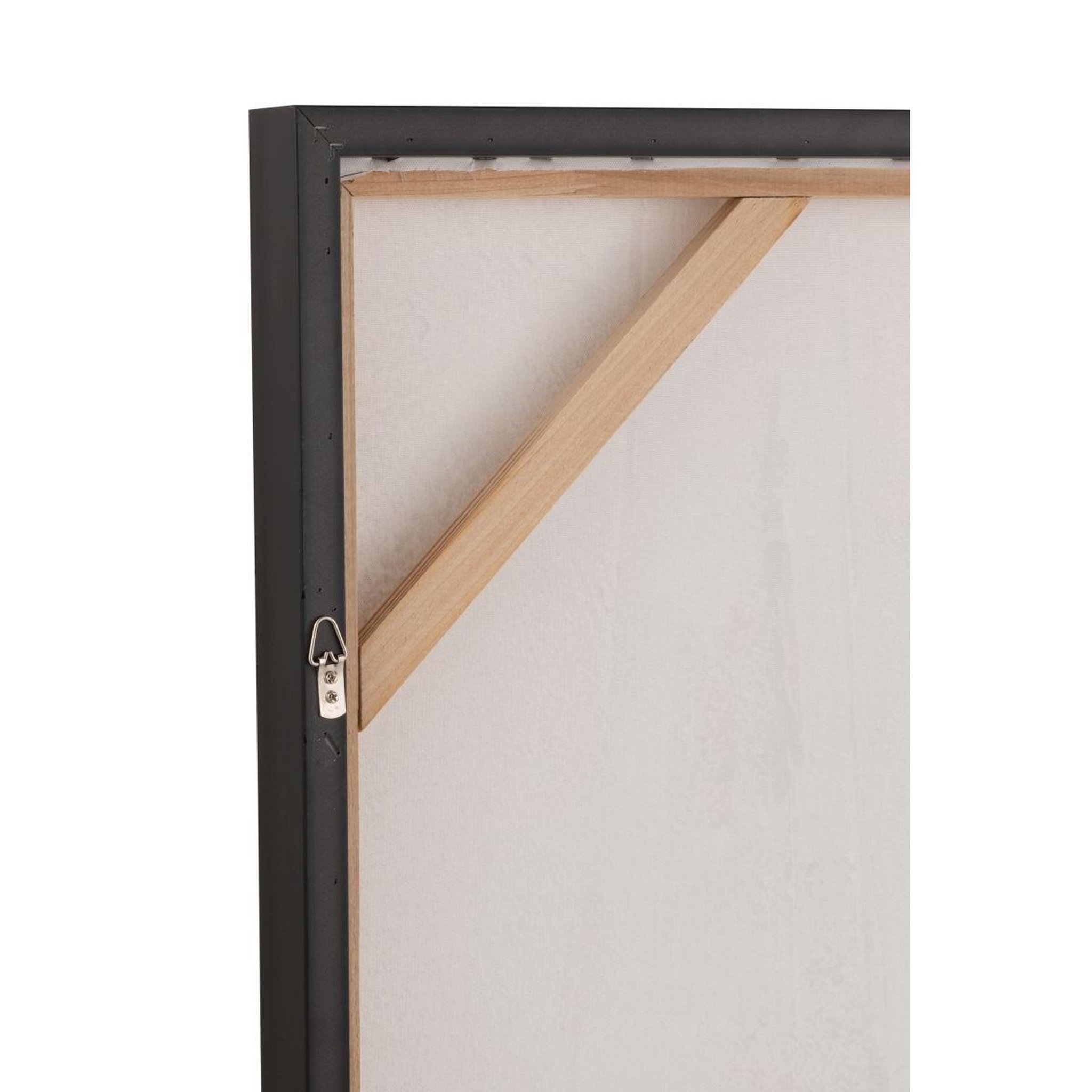 Voir la diapositive 3 : J-LINE Tableau déco  tour eiffel  90x120cm beige