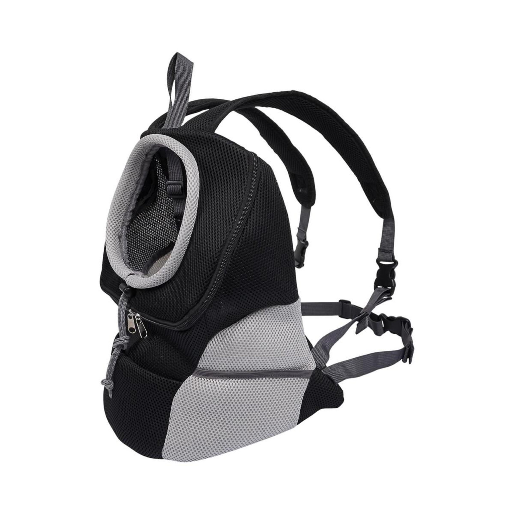 Voir la diapositive 3 : The concept Factory Sac à dos de transport  animaux  42cm gris & noir