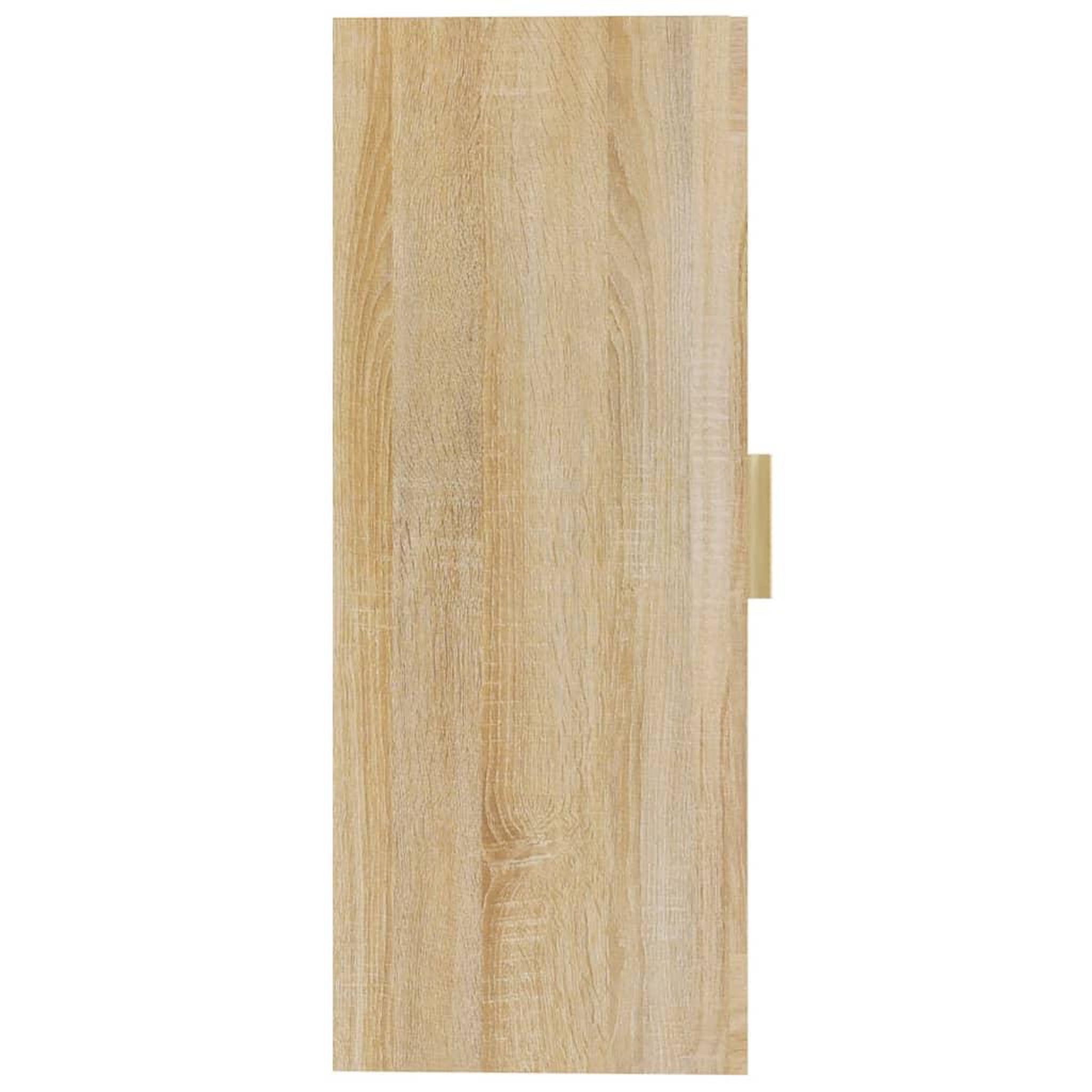 Voir la diapositive 4 : VIDAXL Armoire murale suspendue Chene sonoma 69,5x34x90 cm