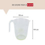Voir la diapositive 3 : Fackelmann Verre doseur transparent en plastique 1 litre Fackelmann Basic