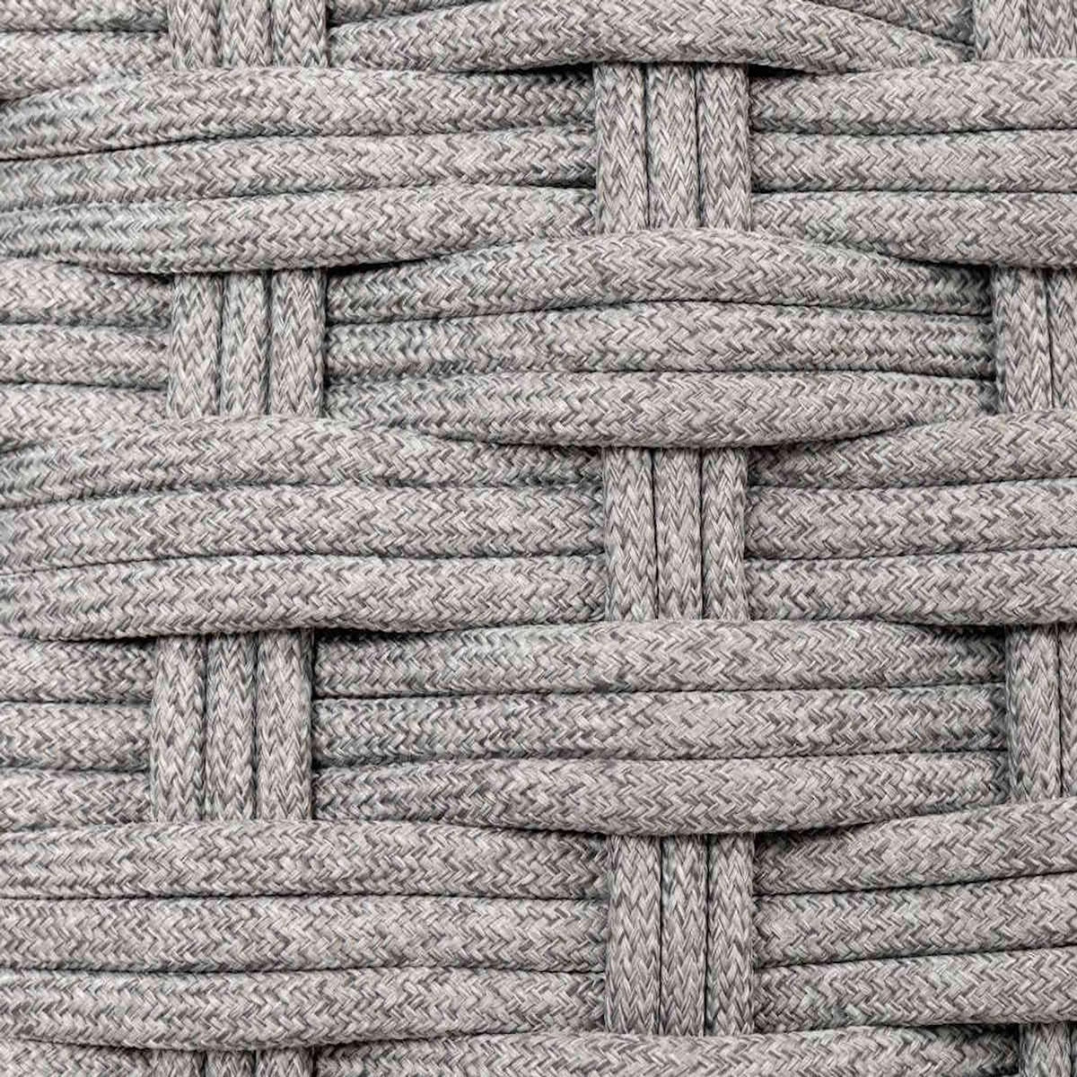 HESPERIDE Pouf de jardin tressé rond OBBAE